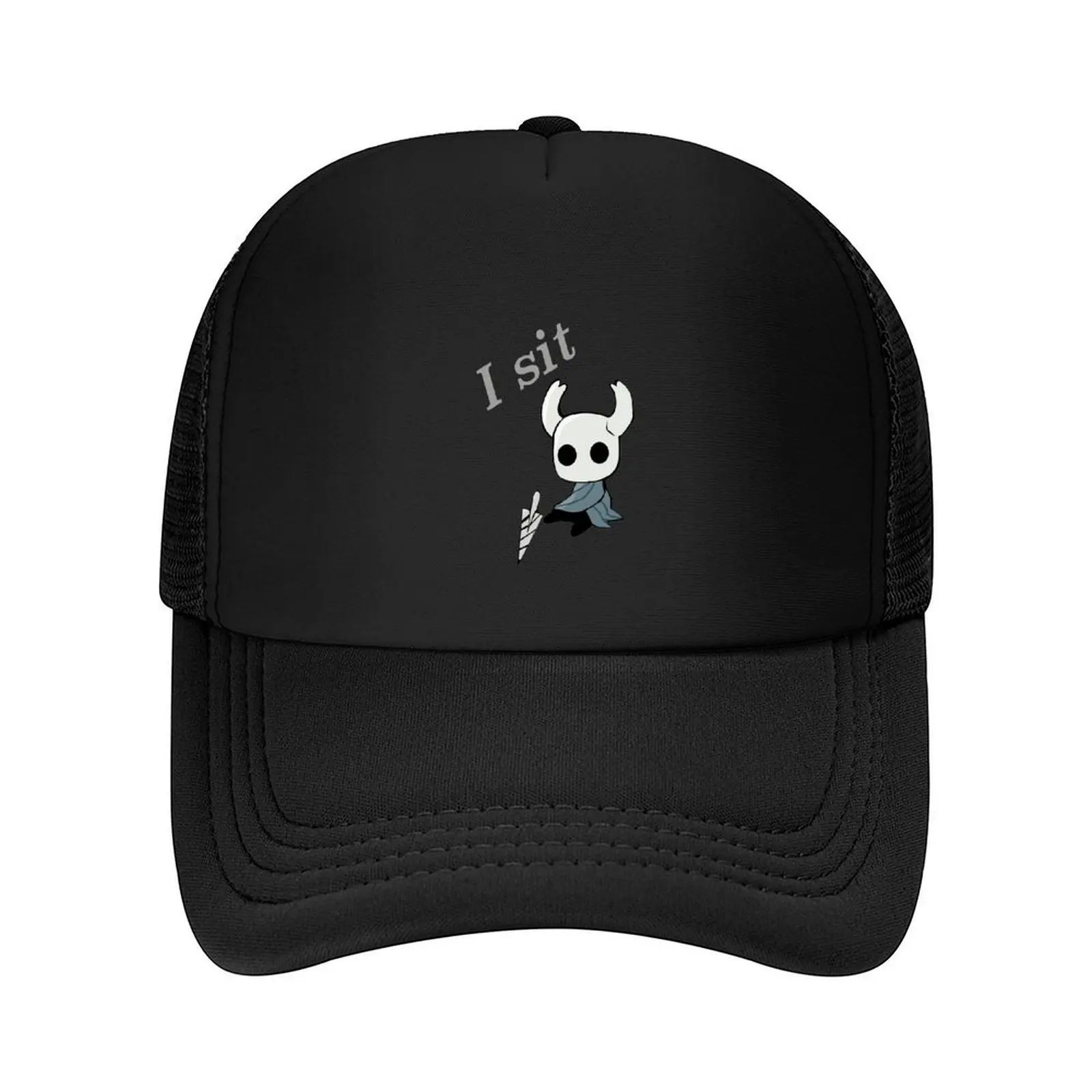 

Hollow Knight: I sit Baseball Cap fun hats Beach Military Cap Man Mountaineering Men Luxury Brand Women's