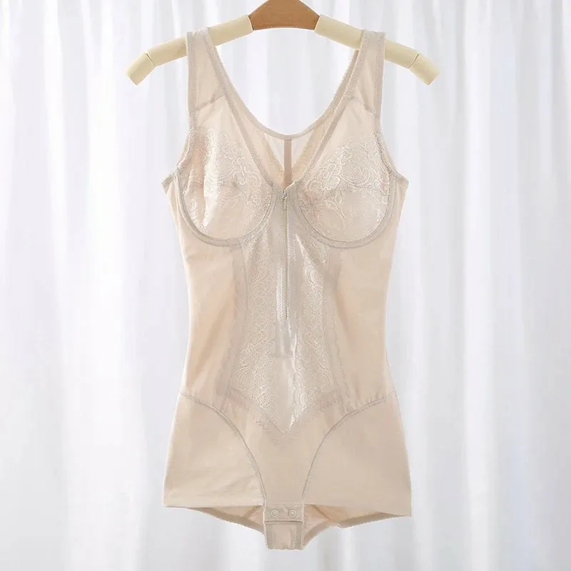 

Женское цельное корректирующее белье, боди для похудения с бюстгальтером без косточек, встроенным гладким формирователем тела для улучшения посадки