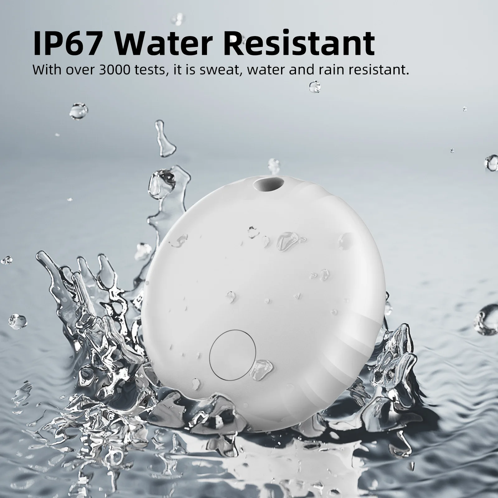 

Смарт-тег Air Tags работает с приложением Find My (только iOS), поиск ключей и локатор предметов для багажа, рюкзака, чемодана