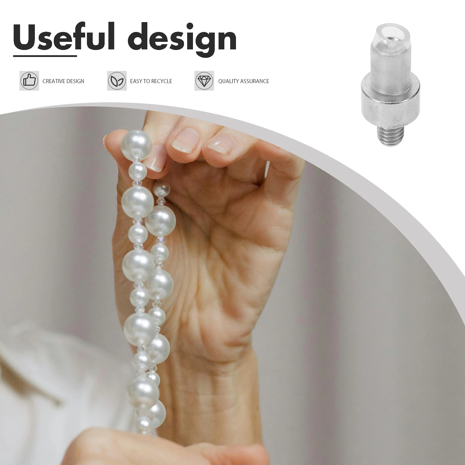 

Handmade Metal Press Machine Mini Manual Stud Rivet Setter Tool For Jewelry Diy Accessories Clothing Decoration Durable Pearl