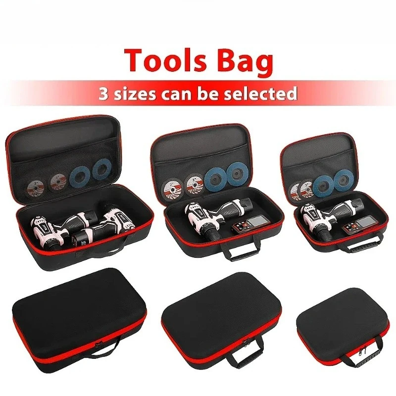 Large Capacity Waterproof Tool Bag 3-Size Electrician Hardware Storage