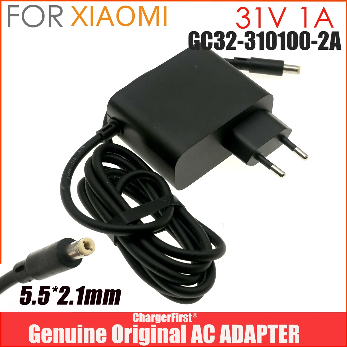 Image of Original 31V 1A GC32-310100-2A für Xiaomi Staubsauger AC-Adapter Netzteil GC32-310100-1A Ladegerät