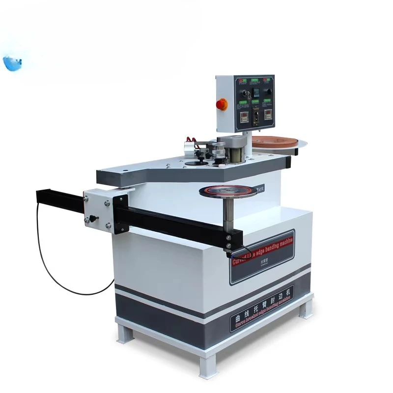 

Woodworking curve edge banding machine line Linear edge banding machine Automatic PVC end cutting 88 kg MY15
