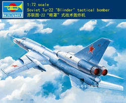 Trumpeter 01695 1/72 Soviet Tu-22 Blind Person Tactical Bomber model kit