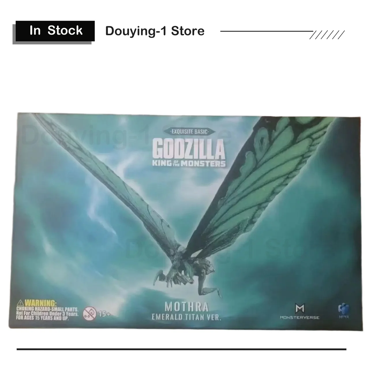 

В наличии оригинальная движущаяся модель HIYA Godzilla King of Monsters Mosla Mosla Sky-Grape Beast