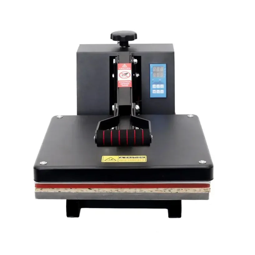 38 *38 CM Flat Heat Press Machine T shirt High Pressure Sublimation Printing Machine 15'' *15 ''