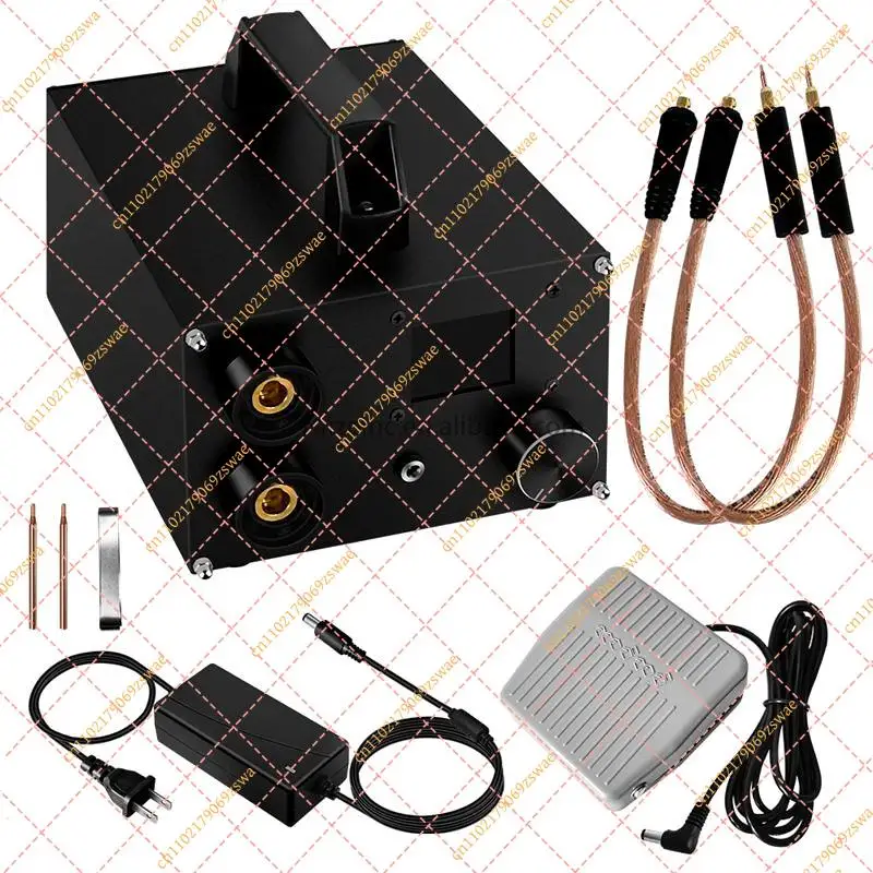 Dual-Capacitor Energy Storage Spot Welder | 250-Gear, 0.3mm Nickel Sheet for 18650 Battery