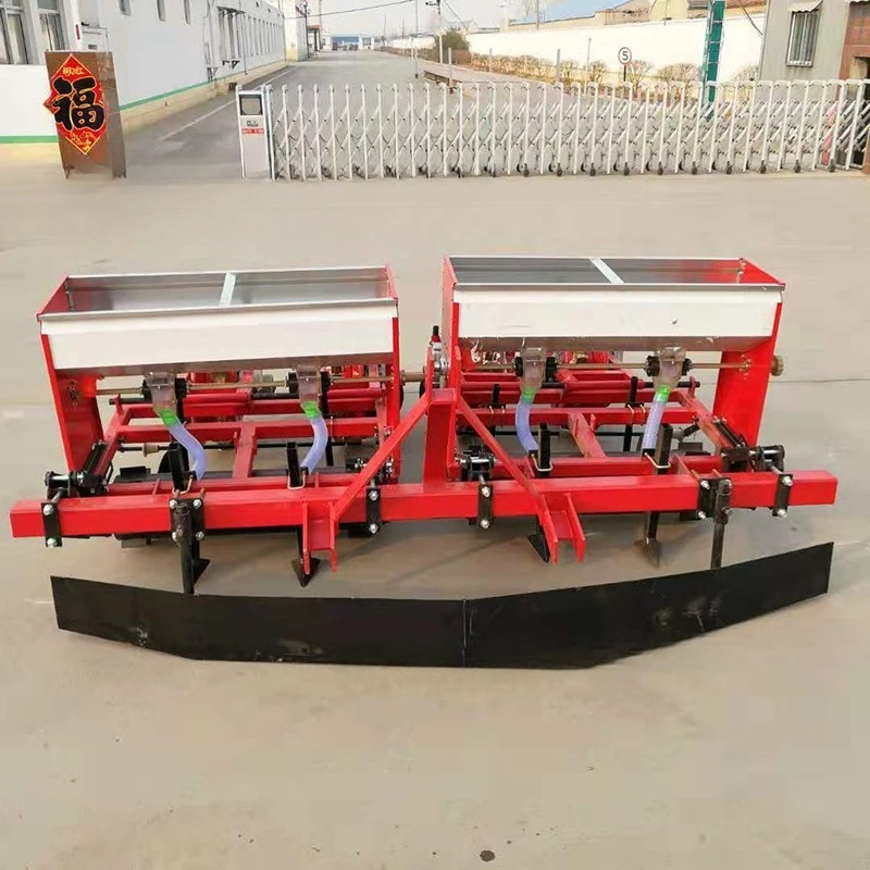 Planter Two ridges Four rows Sorghum Rape Cabbage Ridge Fertilization Planter