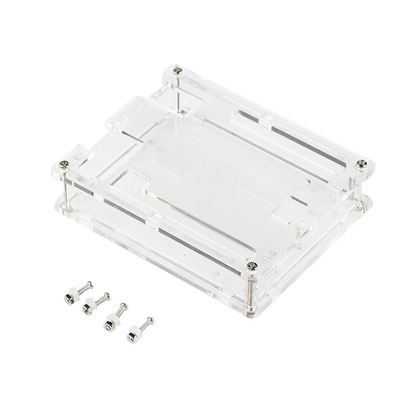 Uno R3 Case Enclosure Transparent Acrylic Box Clear Cover Compatible for arduino UNO R3 Case