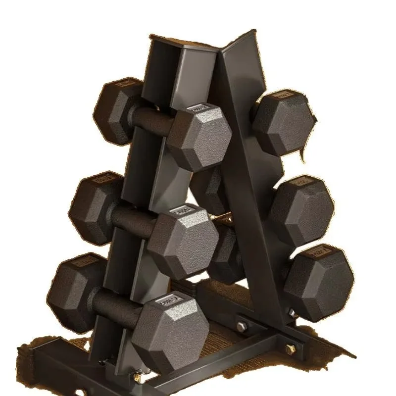 الدمبل المطلي - معدات اللياقة البدنية متعددة الاستخدامات للرجال والنساء والمراهقين، توريد المصنع مباشرة للاستخدام المنزلي والتدريبات غير الرسمية #3