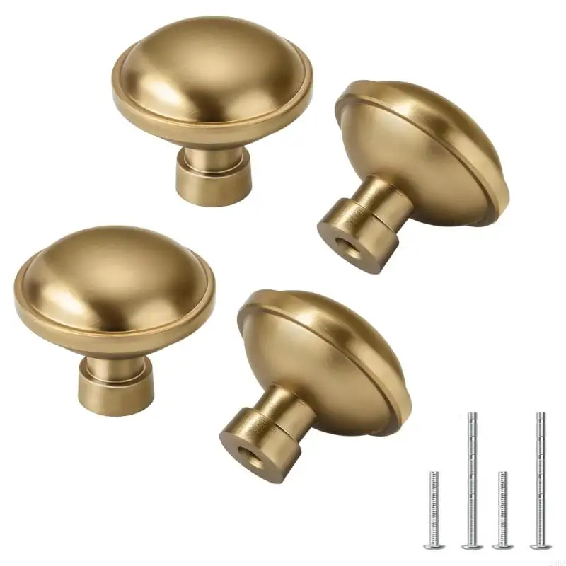  4Pcs Cabinet Door Handle Dresser Pulls Modern Drawer Knob Furniture Hardware