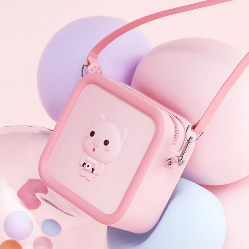 Ежедневная детская сумка для хранения камеры, сумка через плечо с героями мультфильмов, модный кошелек для монет для малышей, мини-сумка для камеры