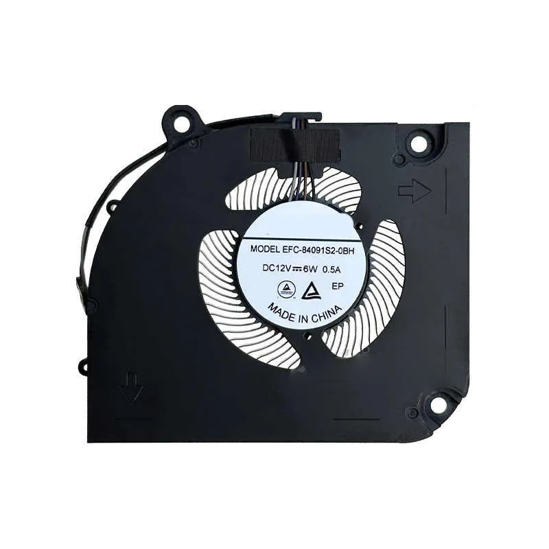 Laptop CPU Cooling Fan GPU Cooler for For Clevo X370 SN Hasee GX10R9 EFC-84091S2-0BH EFC-87091S2-0BH DC12V 6W 0.5A