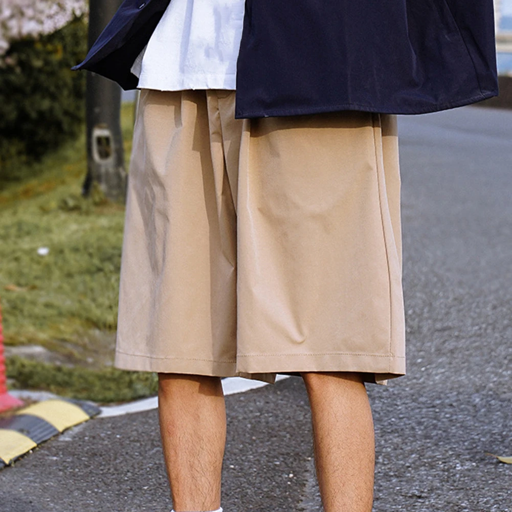 Casual Outings Casual Loose Shorts Mens Clothing Daily Wear Shorts Casual Style Medium Waist Design Polyester Fabric