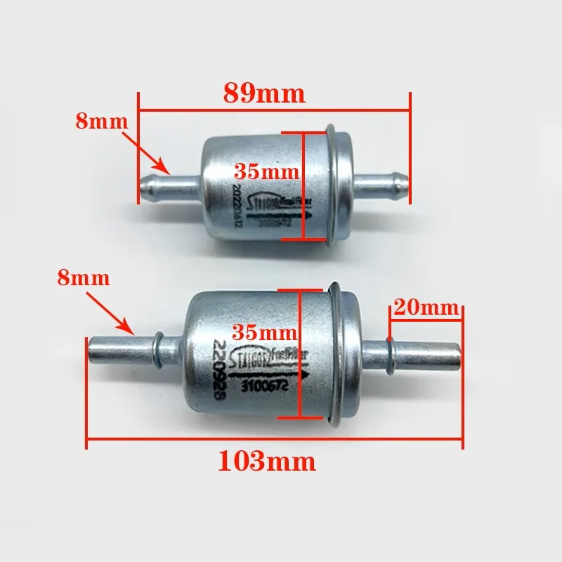 

Fuel filter for Benelli Most Bikes 752S TNT600 Keeway RK6 BN302 TNT300 STELS 300 BN TNT GT 300 302 600 502C TRK502 Leoncino 500