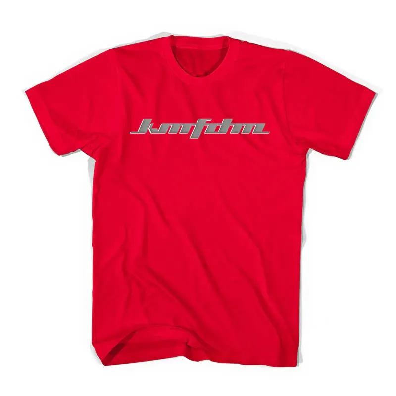 Fit KMFDM German Band Industrial Metal Rock American Retro Era High Street Men's and Women's T-shirts Short Sleeves