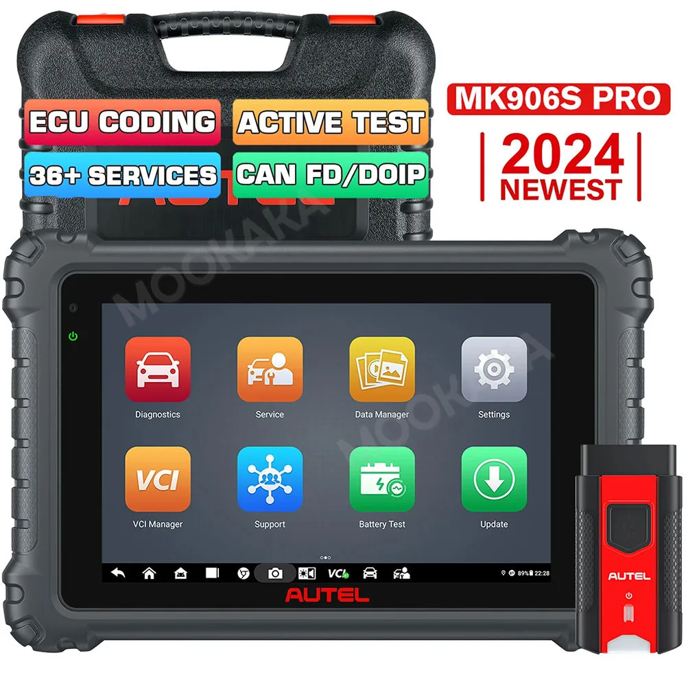 AUTEL MK906Pro-TS auto diagnostic professional instrument clear fault code intelligent analysis system OBD 2 car diagnosis tool