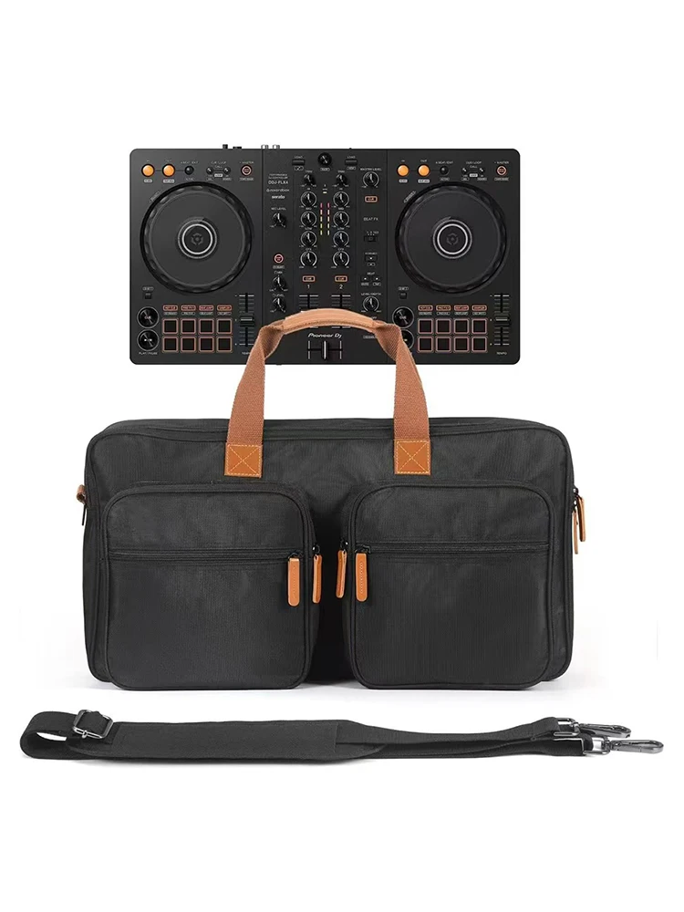 حقيبة تخزين محمولة مع حزام كتف قابل للتعديل حافظة واقية DJ حقيبة حمل للسفر لبايونير DDJ-SB3/DDJ-400/DDJ-RB