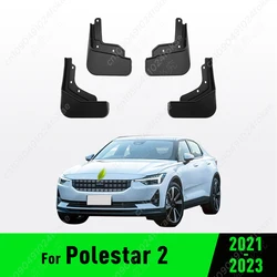 MudFlaps For Polestar 2 2021 2022 2023 Mudguards MudFlaps Splash Guards Front Rear Wheels Fender Car Accessories 4Pcs