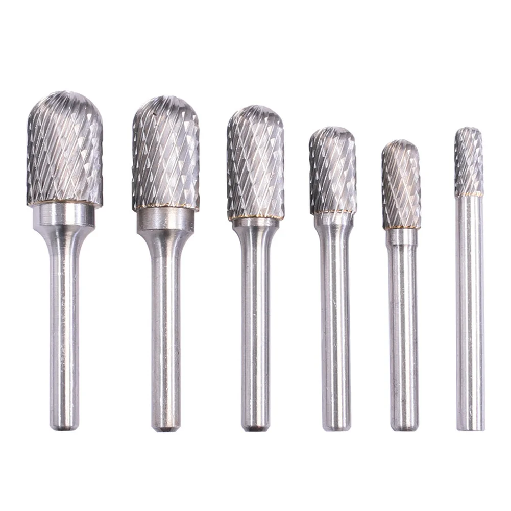 Die Grinder Accessory Rotary Burr For Jewelry Carving Double Cut Design For CNC Rotary Tools Carbide Tool For Metalwork