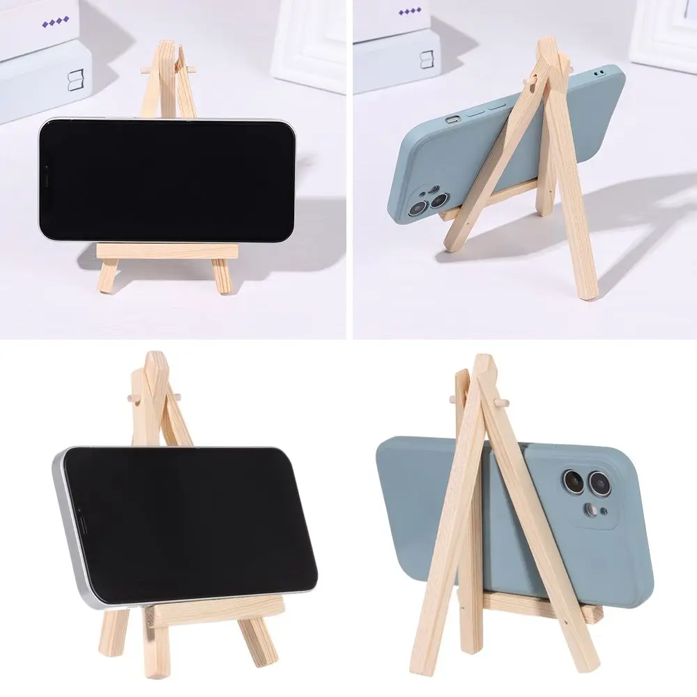 Art With stand Mini Stretched Back Stapled Painting Craft Drawing Mini Easel Set Mini Canvas