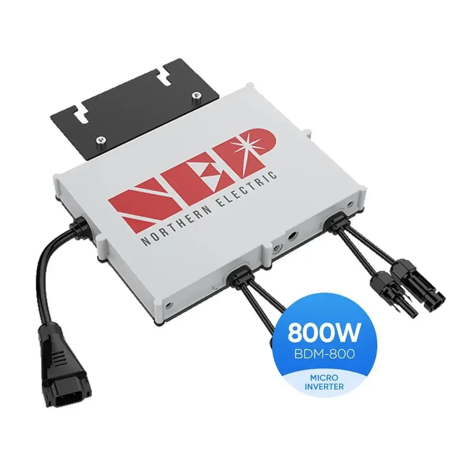 Factory Price  Micro Solar Power Inverter 800w Nep Solar 300W 600W 1000W BDM800 Micro Inverter Grid Tie Micro Inverter