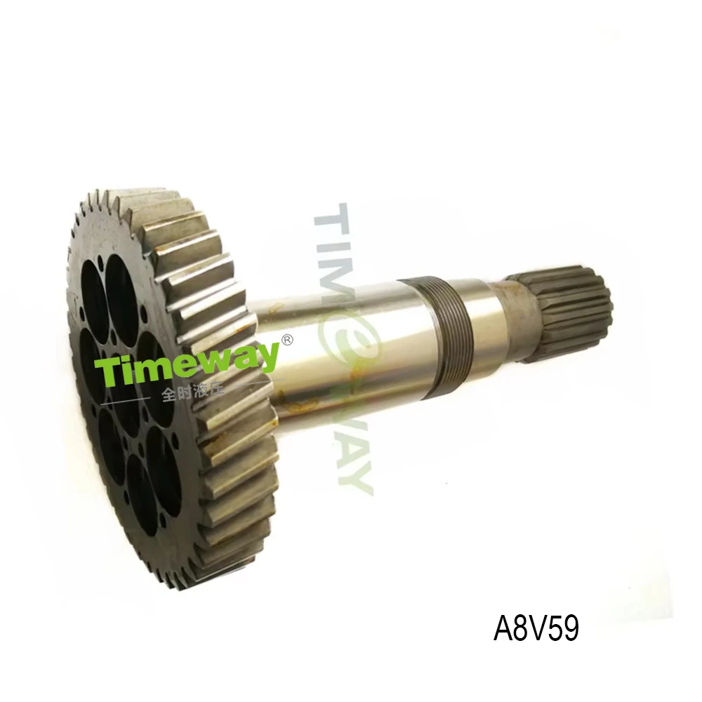 

Hydraulic Piston Pump Parts Drive Shaft for Repair A8V59 UCHIDA REXROTH Pump Piston Pump Shaft T17-T41-L198.5mm