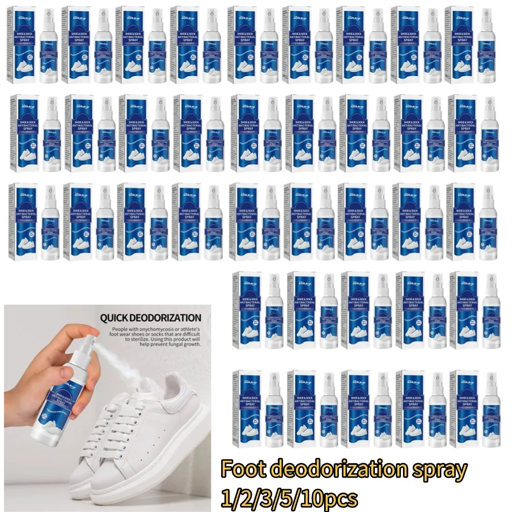 Foot Odor Deodorizer Spray Multi-purpose Odor Removal For Shoe Refreshing Foot Spray Anti-sweat Foot Care Odor Remover