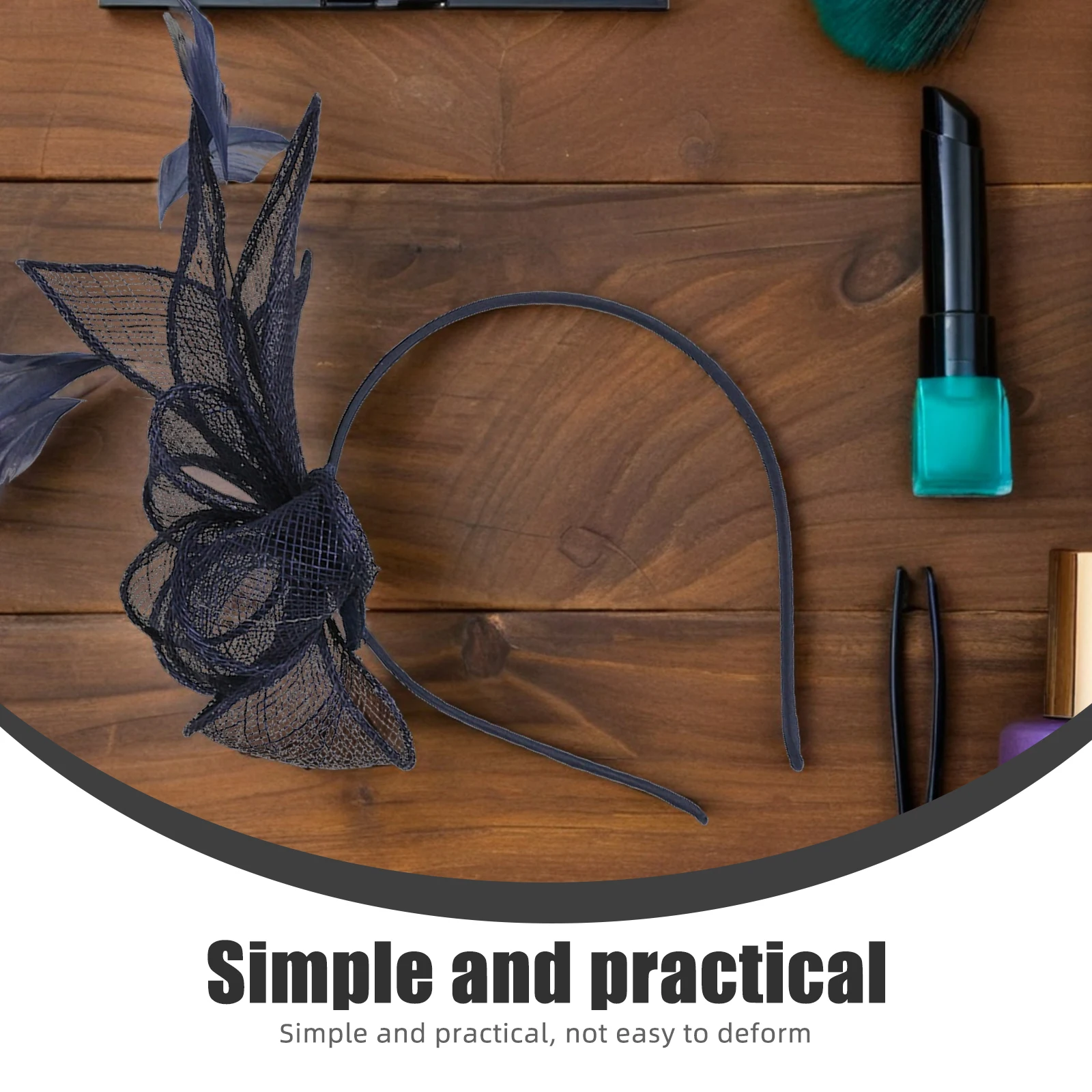 

Hemp Fascinator Hats Vintage Hairband Bridal Shower Headpiece Party Women Fascinator Hair Clip Accessories Tea Party Hat