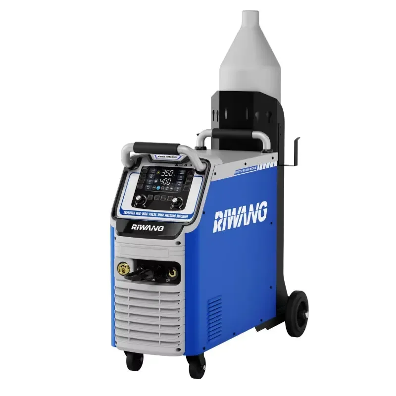 MIG 350P Dual Pulse Portable Inverter Machine for Aluminum & Stainless Steel Welding Durable & Versatile MIG Welder