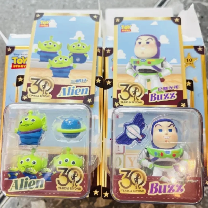 ديزني بيكسار توي ستوري صندوق أعمى سلسلة قابلية اللعب لا نهاية لها مصعد أنيمي الطرفية الشكل وودي جيسي لايت يير لعبة مجسمة #6