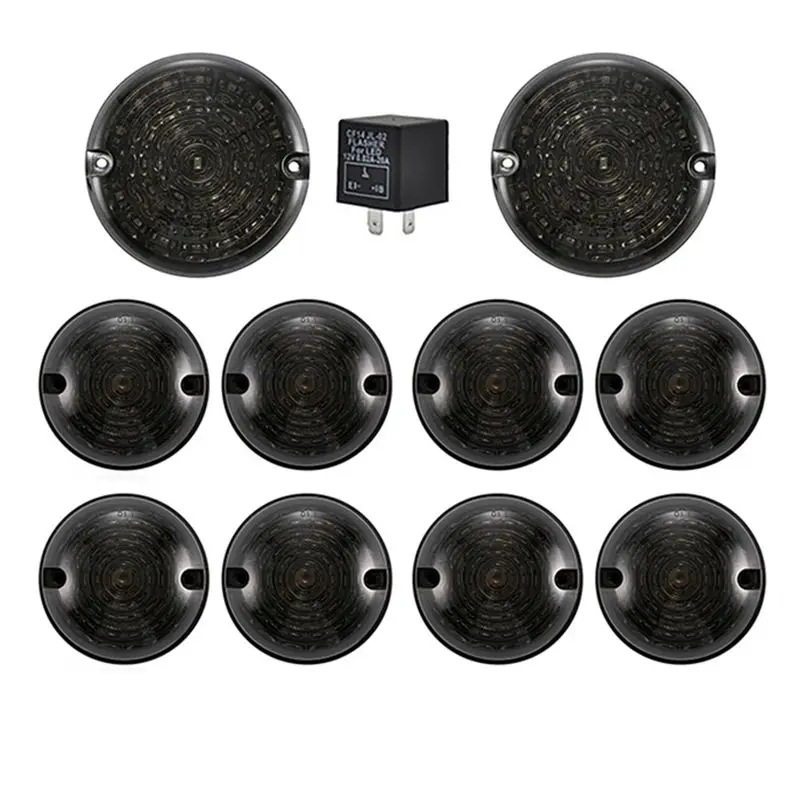 LED Light Front Turn Signal For Land Rover Defender 1990-2016/ Defender 90/110 1983-2019 Rear Front Fog Lights Reversing Light-A