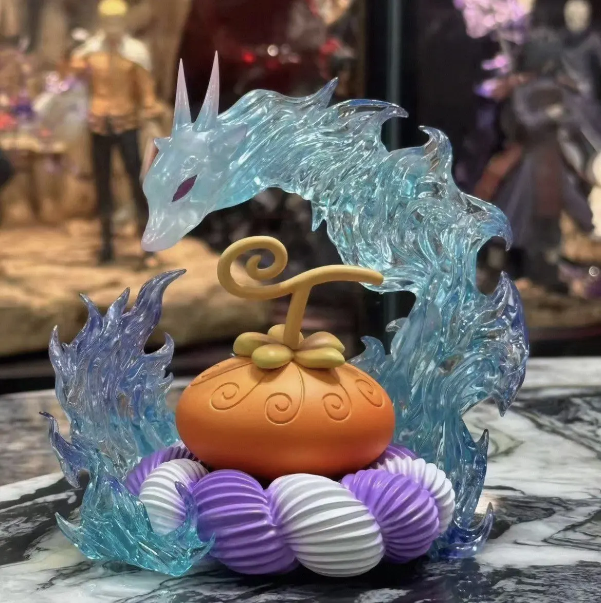 

【 In Stock 】 Jiuwei Gk Nuonuo Fruit Lao Sha Fruit Series Handmade Statue