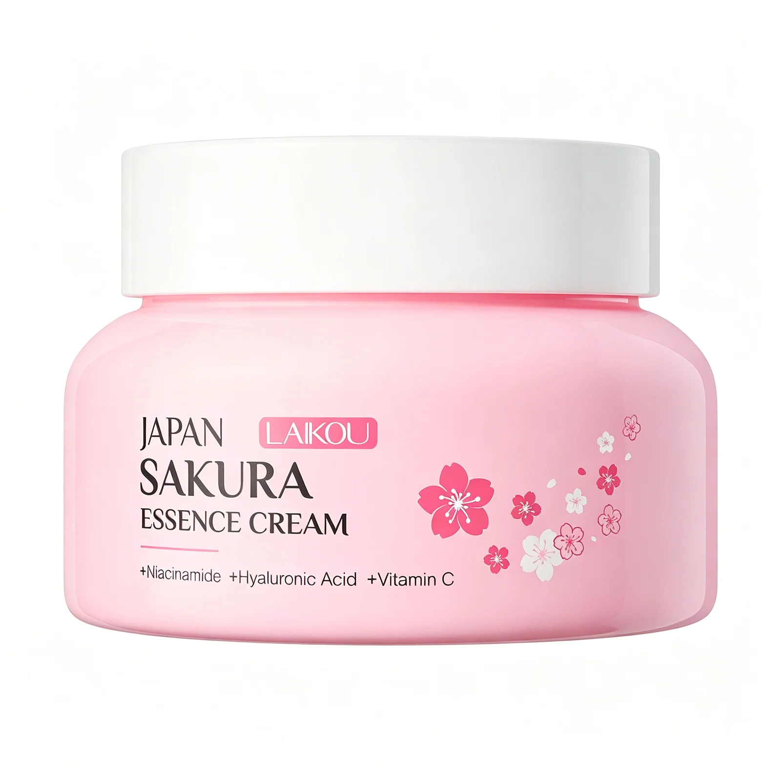 LAIKOU Sakura Essence Face Cream 60g - Moisturizing Repair Hydrating Cream, Gentle Nourishing Non-Greasy Lotion for Dry Skin