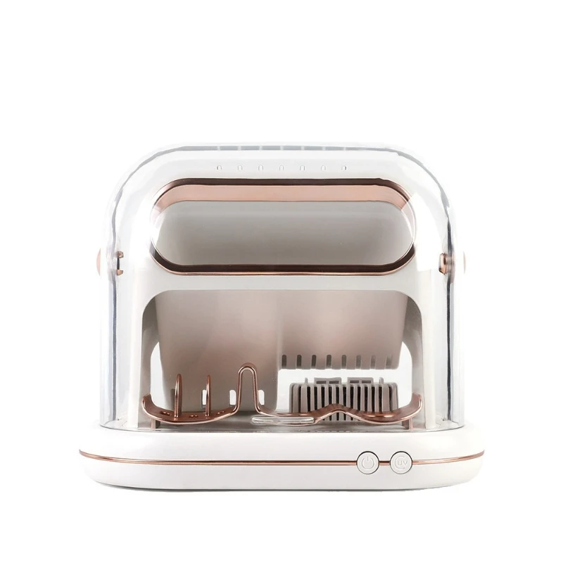 Makeup brush cleaning dryer beauty blender puff cleaning artifact disinfection mite removal storage box