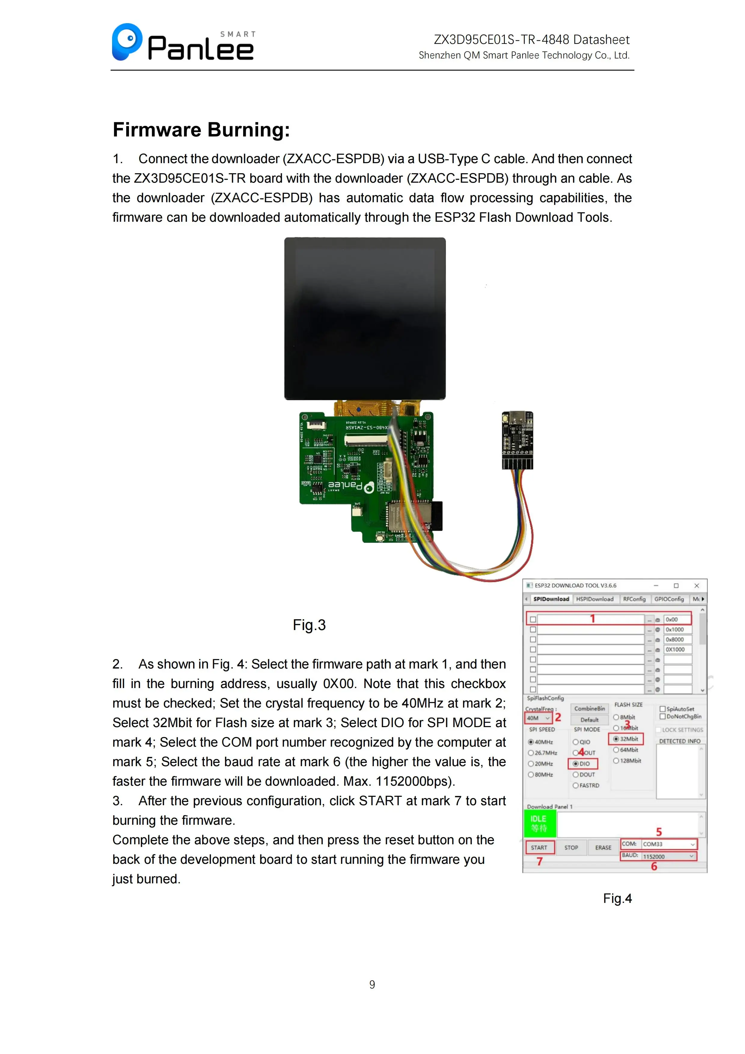 4 zoll 86 box zentrale steuerung touch panel ESP32-S3 programm entwicklung board rs485 schaltung/temperatur und feuchtigkeit sensor – Detail 10