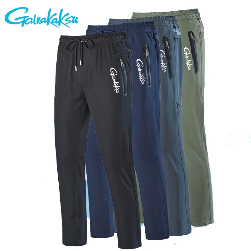 2023 New Fishing Pants Outdoor Bamboo Charcoal Quick-Drying Breathable Anti-UV Sun Protection Hiking Trousers Fishing Clothes