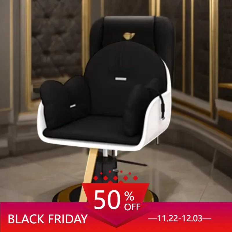 

Furniture Business Salon Coiffure Armchairs Beauty Nail Equipment Bar Stools Makeup Chair Vintage Chaise Coiffure Barber Nails