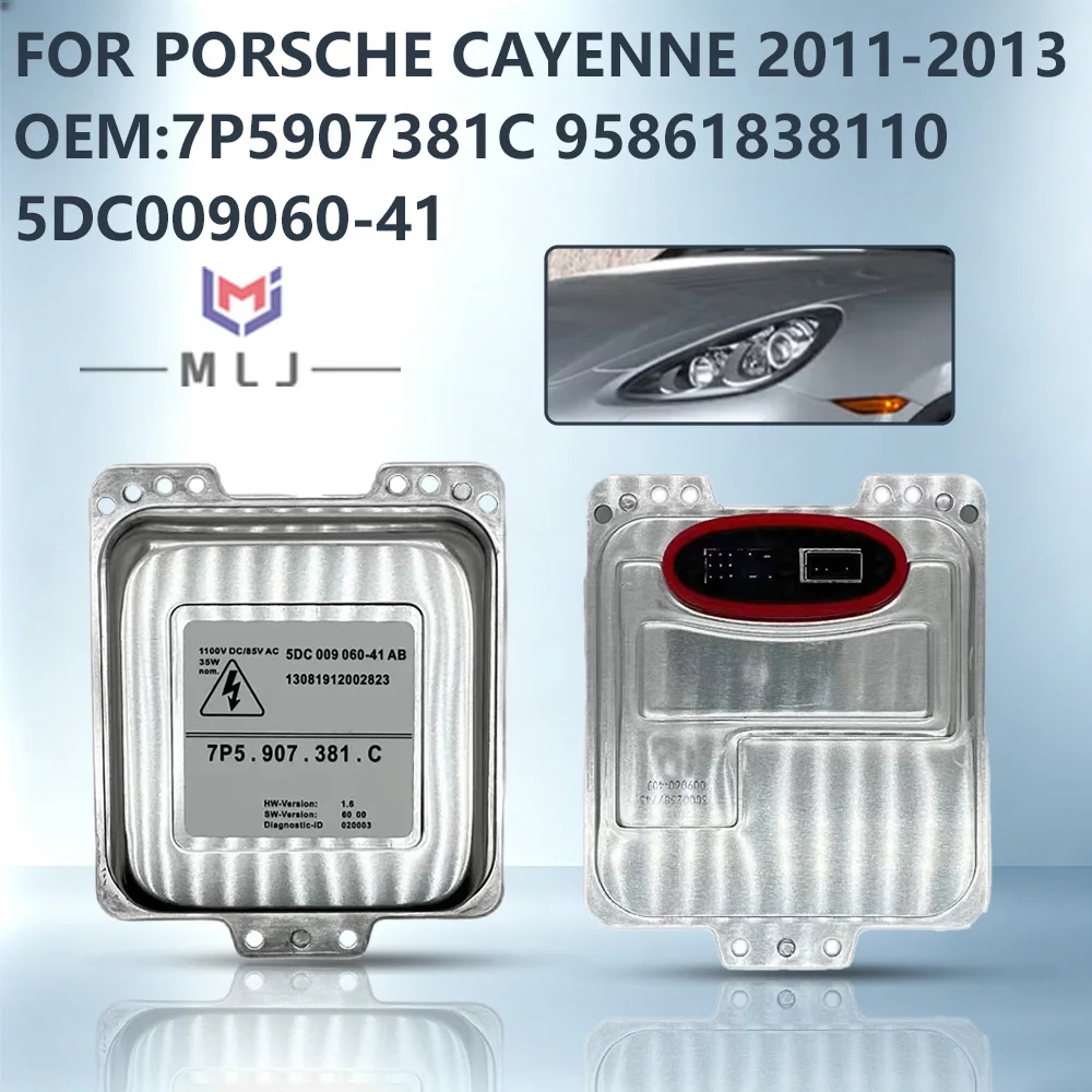 95861838101 For 2011 2012 2013 Porsche Cayenne Xenon Ballast HID Headlight DRL Control Module Unit Car Accessories 7P5907381C