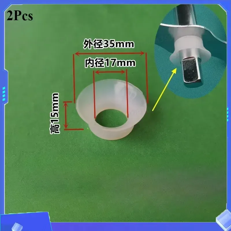 2pcs Sealing Ring Sleeve Horn Tube Gasket for YKF KEKU 116Y Hard Ice Cream Machine Spare Part Fitting Accessory