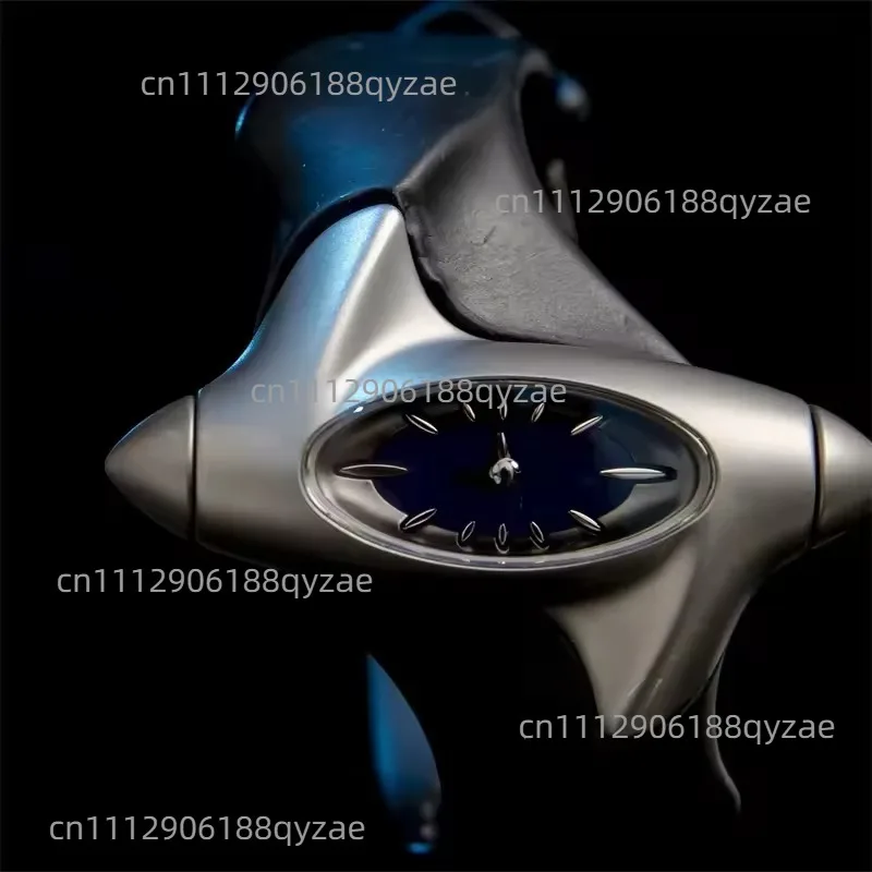 High-End Niche Design Watches, Alien-Inspired Unique Futuristic Aesthetic Wristwatch