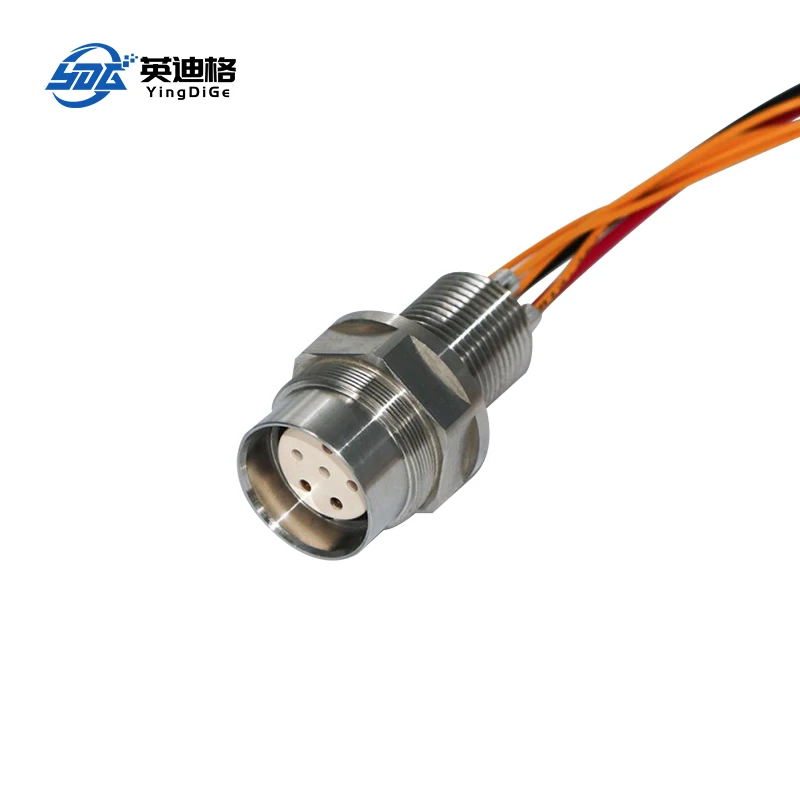 Four-channel Optical Optoelectronic Connector Ip68 Optical Fiber Photoelectric ROV Deep-sea Seabed Watertight