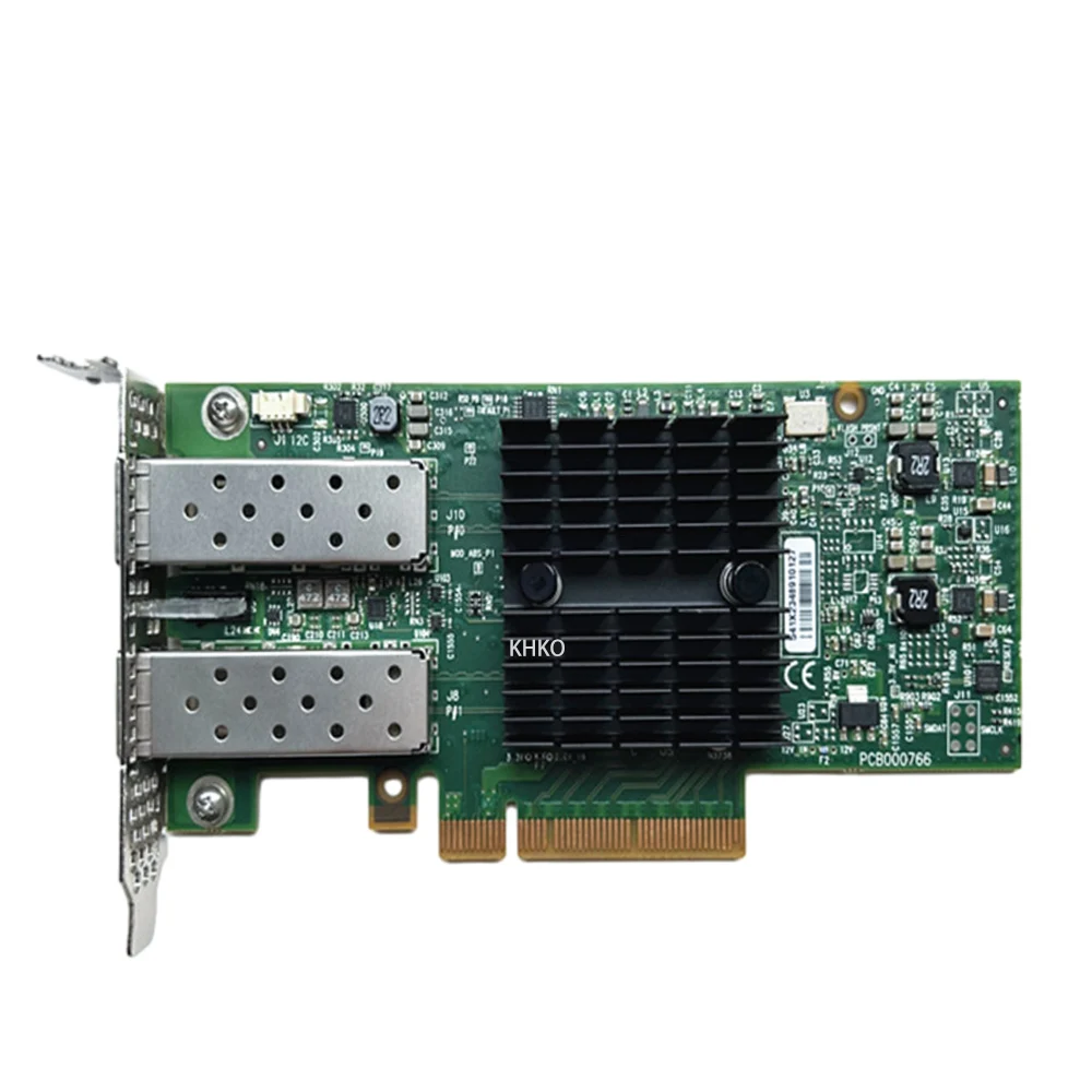 Original For Dell Mellanox ConnectX-3 10Gb SFP+ Dual Port CX322A Network Card YHTD6 0YHTD6 Expansion Card CN-0YHTD6