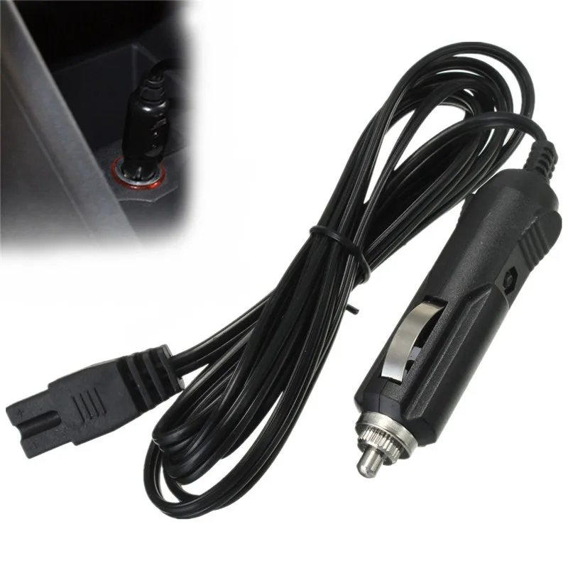 2 Pin 2m 12V DC Replacement Car Cooler Cool Box Mini Fridge Lead Cable Plug Wire Car Refrigerator Lead Cable Plug