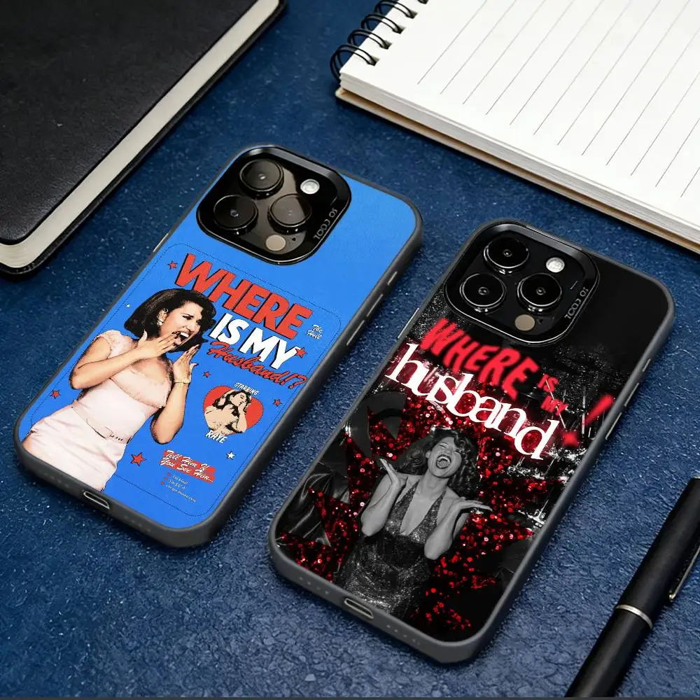 R-Raye Singer Phone Case For iPhone 17,16,15,14,13,12,11 Plus,Pro Max,XS,Colorful Silver Phone case Funda Cover