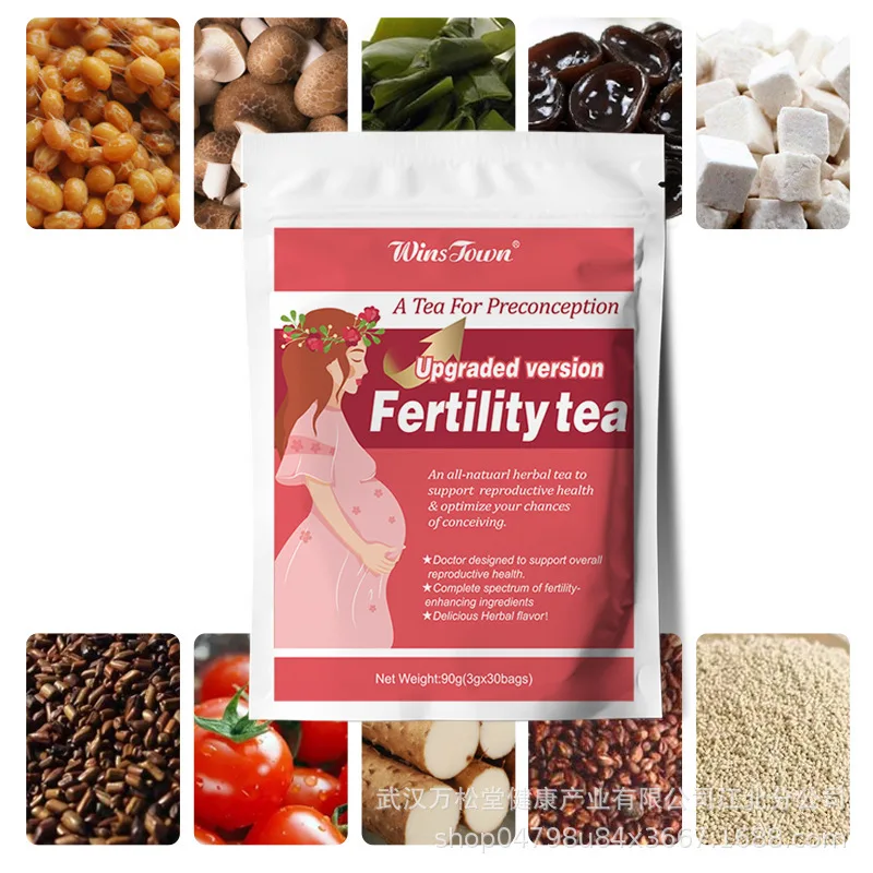 3g*30 Bags Fertility Tea Natural Herbal Tea To Support Reproductive Health Delicious Heabal Flavor