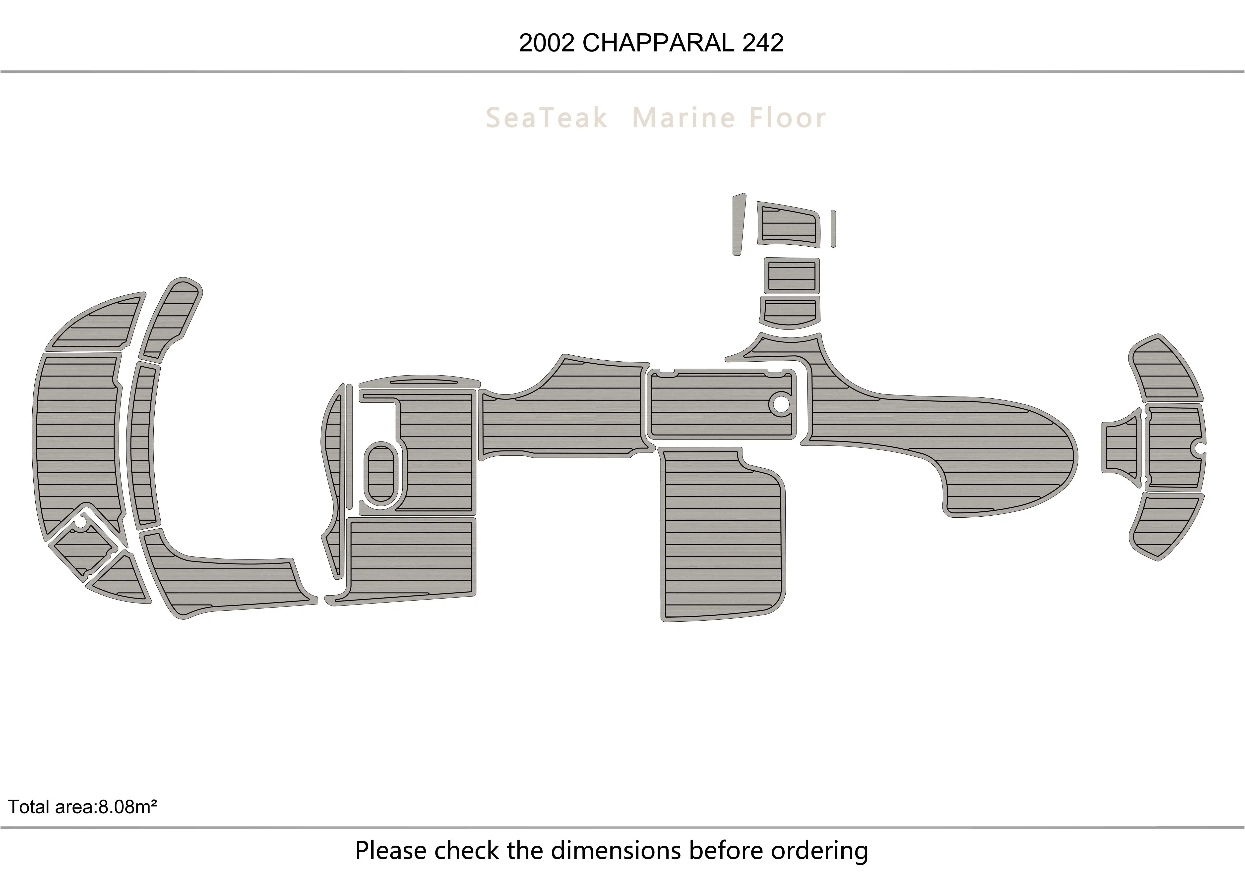 2002 chapparal 242 Cockpit Swimming platform1/4