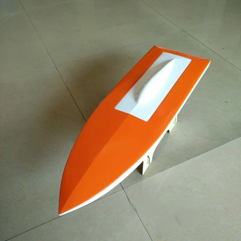 Small O Boat Model Remote Control Ship Fiberglass Shell with Anti Overturning Electric Boat Shell Model