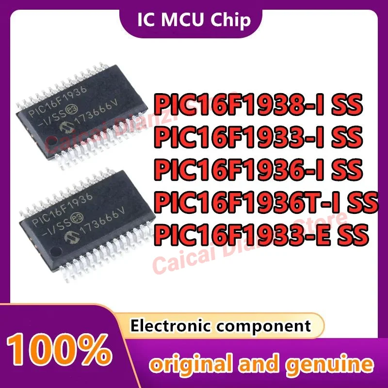 

10PCS/LOT PIC16F1933-I/SS PIC16F1936 PIC16F1938 PIC16F1933-E/SS PIC16F1936T Package: SSOP-28 (MCU/MPU/SOC) IC Chip