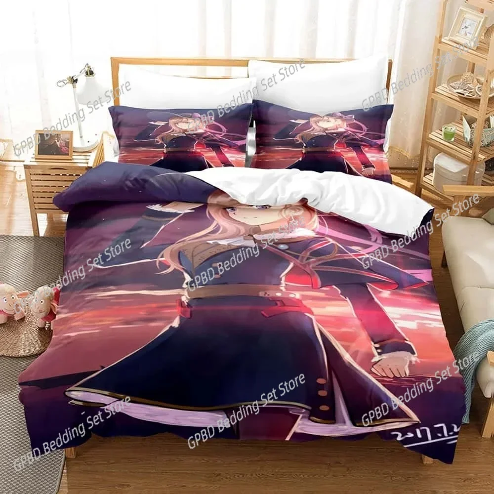 3D Print Anime - Azur Lane 3D Bedding Set Duvet Cover Pillowcases Single Twin Full Queen King Size Home Decor Quilt Boys Gift